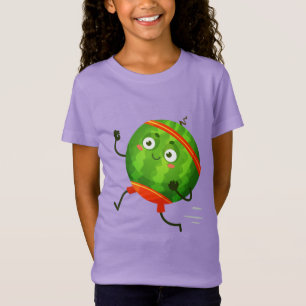Summer Funny watermelon Fruit T-Shirt for Kids