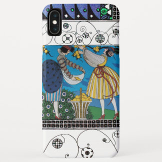SUMMER GARDEN AND SWIRLS /FASHION COSTUME DESIGNER Case-Mate iPhone CASE
