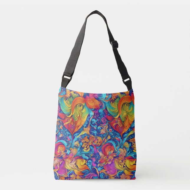 Summer Garden Crossbody Bag (Front)