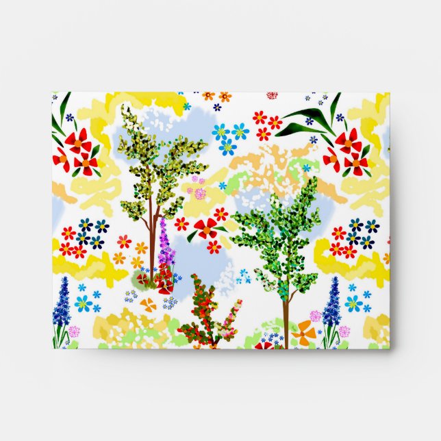 Summer garden envelope (Front)