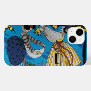 SUMMER GARDEN/  FASHION COSTUME DESIGNER MONOGRAM Case-Mate iPhone 14 CASE