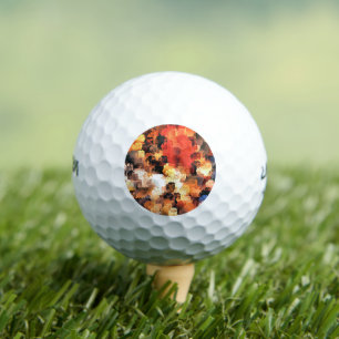 SUMMER GARDEN FLOWERS GOLF BALLS