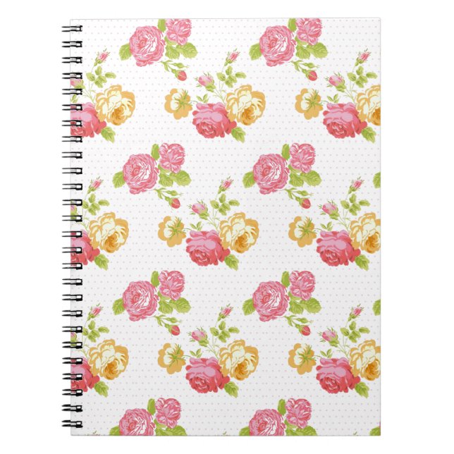 Summer Garden.jpg Spiral Notebook (Front)
