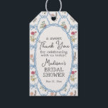 Summer Garden Party Bright Floral Bridal Shower Gift Tags<br><div class="desc">Love is in Bloom! Celebrate your bride-to-be with this pastel bouquet of hand-drawn florals. This fresh floral theme is inspired by the charm of a French Flower Market,  featuring fanciful wildflower doodles with a delicate blue coquette bow.</div>