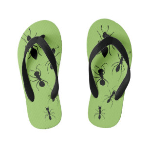Summer Garden Party Crawling Picnic Ants Kid's Jandals
