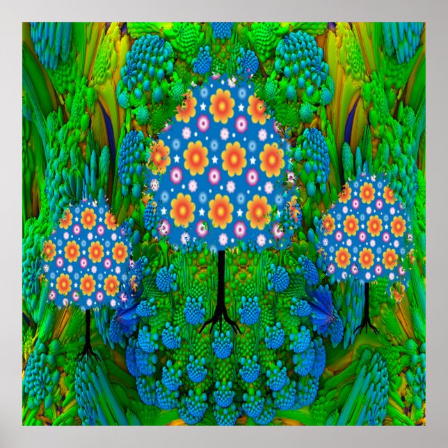 Summer Garden Poster (Front)