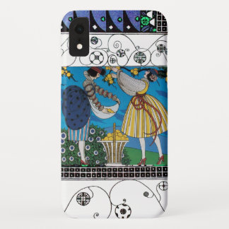 SUMMER GARDEN ,SWIRLS ,ART DECO BEUTY FASHION Case-Mate iPhone CASE