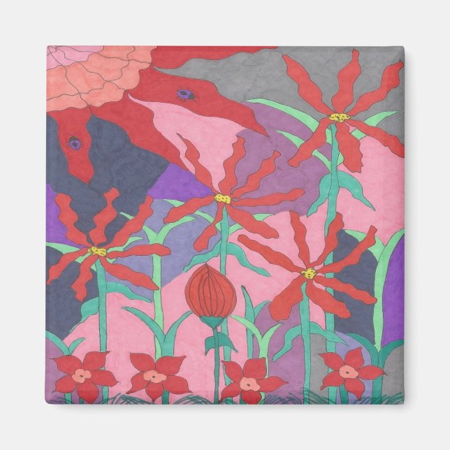 Summer Gardens at Night  Magnet (Front)