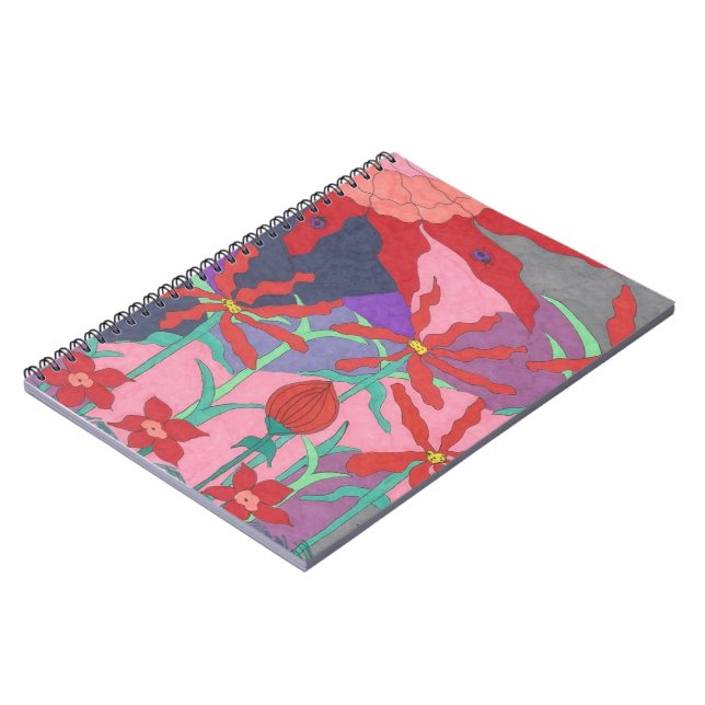 Summer Gardens at Night  Notebook (Left Side)