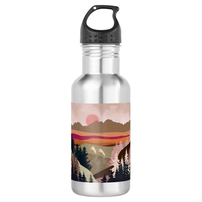 Summer Geese 532 Ml Water Bottle (Front)