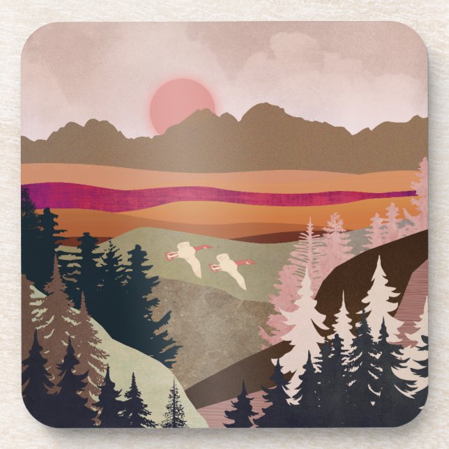 Summer Geese Coaster (Front)