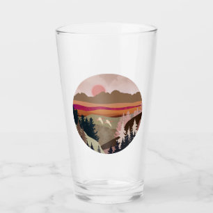 Summer Geese Glass
