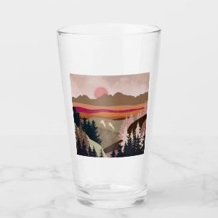 Summer Geese Glass