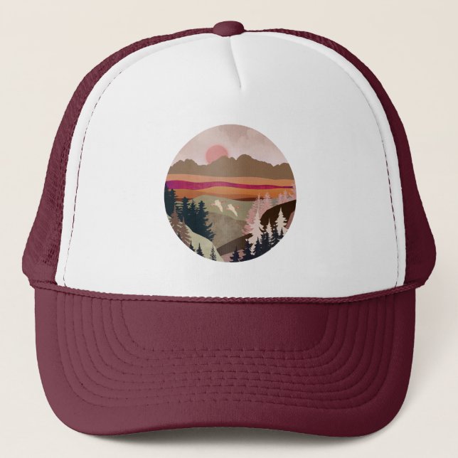 Summer Geese Trucker Hat (Front)