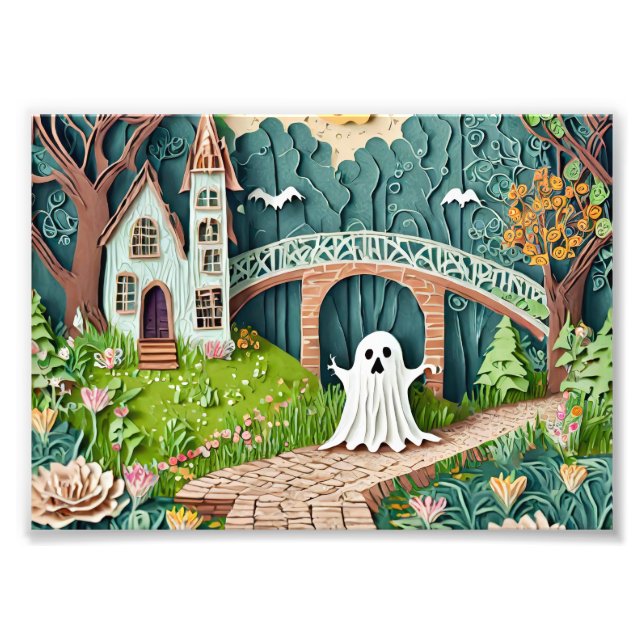 Summer Ghost Haunt Photo Print (Front)