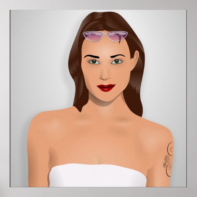 SUMMER GIRL POSTER (Front)