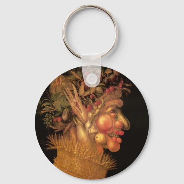 Summer - Giuseppe Arcimboldo Key Ring (Front)