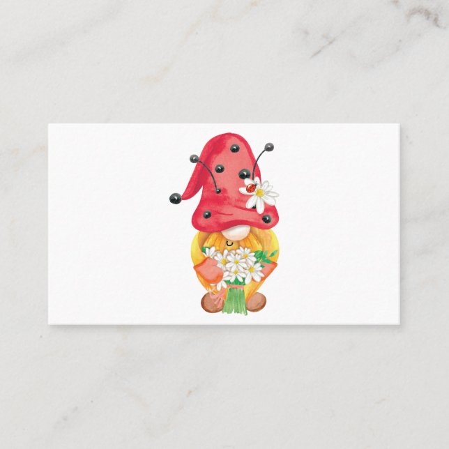 summer gnome 1 business card (Front)