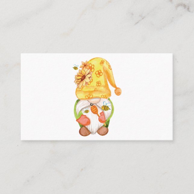 summer gnome  2 business card (Front)