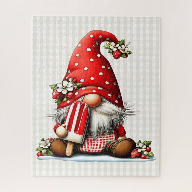 Summer Gnome Puzzle (Vertical)