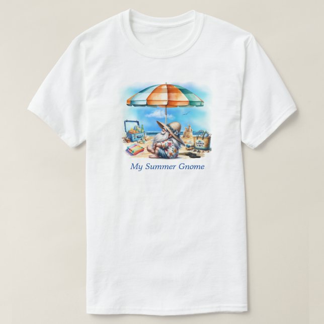 Summer Gnome T-Shirt (Design Front)