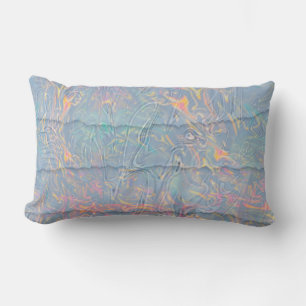 Summer Go With The Flow Pattern Lumbar Pillow