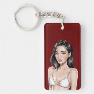 Summer Goddess Keychain