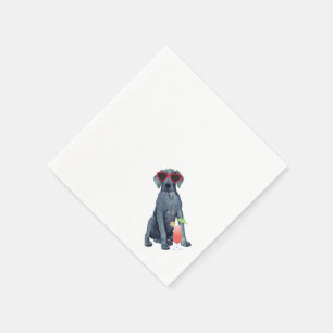 Summer Great Dane Napkins