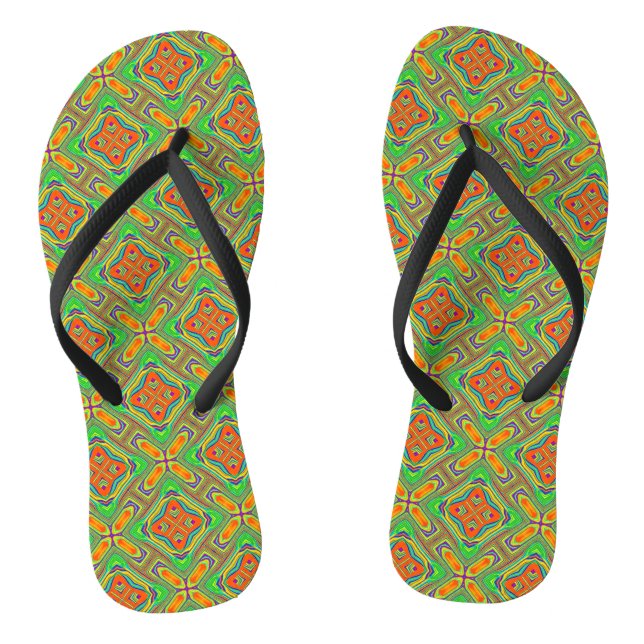 Summer Green Jandals (Footbed)