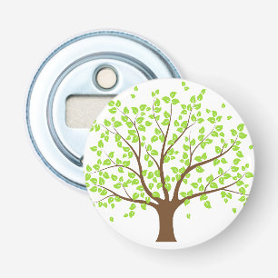 Summer Green Tree Bottle Opener
