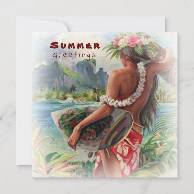 Summer greetings (Front)