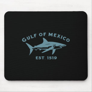Summer Gulf Of Mexico Forever 1519 Shark Golfo De Mouse Pad