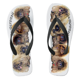 Summer Hairstorm! Adult Flip Flops, Wide Straps Fl Jandals