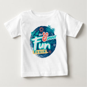 Summer Hand Write Lettering Art Baby T-Shirt
