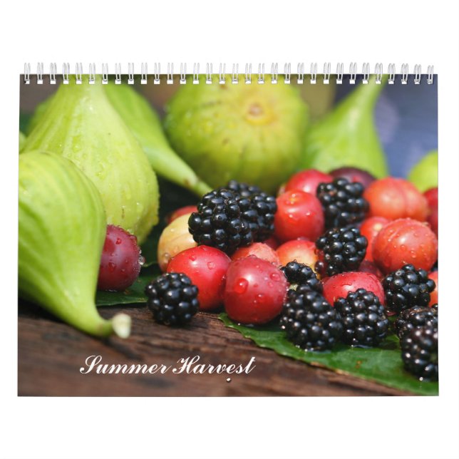 Summer Harvest Calendar (Cover)