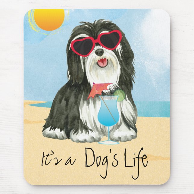 Summer Havanese Mouse Pad (Front)