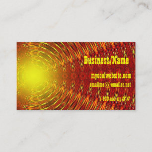 Summer Heat Business Card