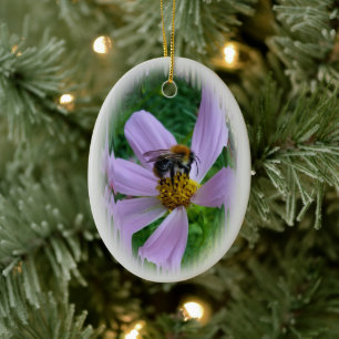 Summer heat ceramic tree decoration