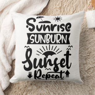 Summer Holiday Theme Cushion