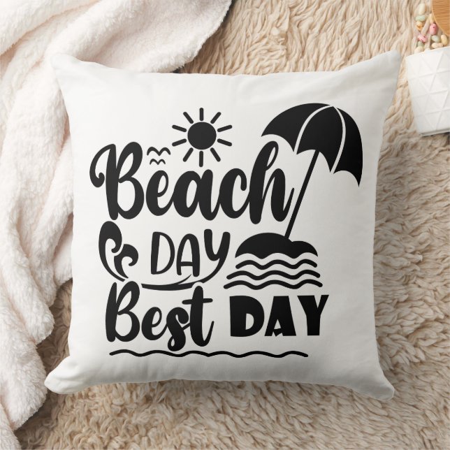 Summer Holiday Theme Cushion (Blanket)