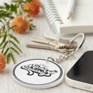 Summer Holiday Theme Key Ring