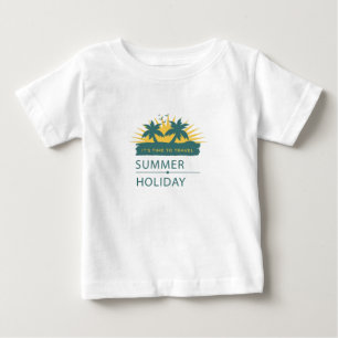 Summer Holiday Vacation Landscape Baby T-Shirt
