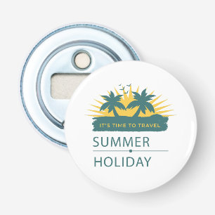 Summer Holiday Vacation Landscape Bottle Opener