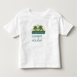Summer Holiday Vacation Landscape Toddler T-Shirt