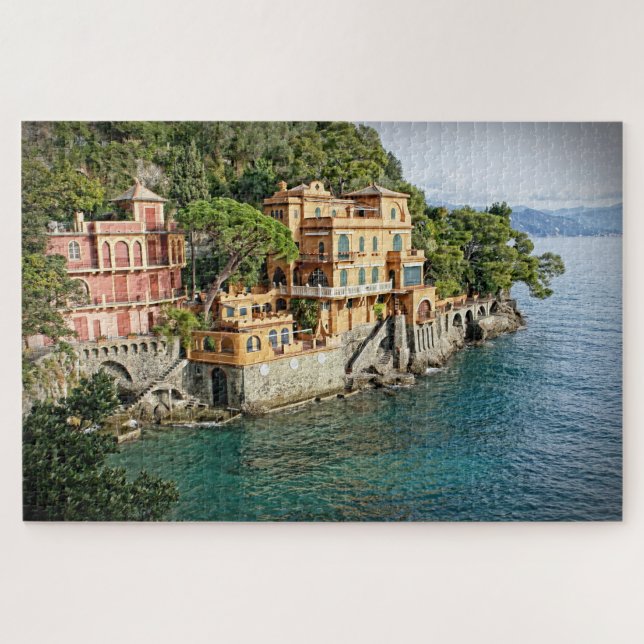 Summer House in Italy - 20x30 inch - 1014 pcs Jigsaw Puzzle (Horizontal)