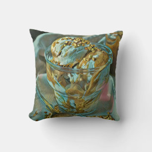 Summer ice cream cone cushion