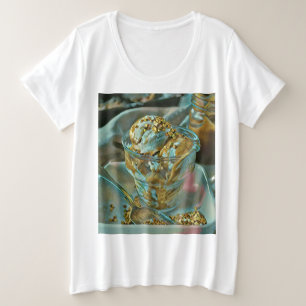 Summer ice cream cone plus size T-Shirt