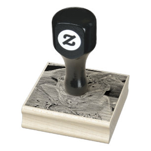 Summer ice cream cone rubber stamp