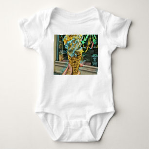Summer ice cream lovers baby bodysuit
