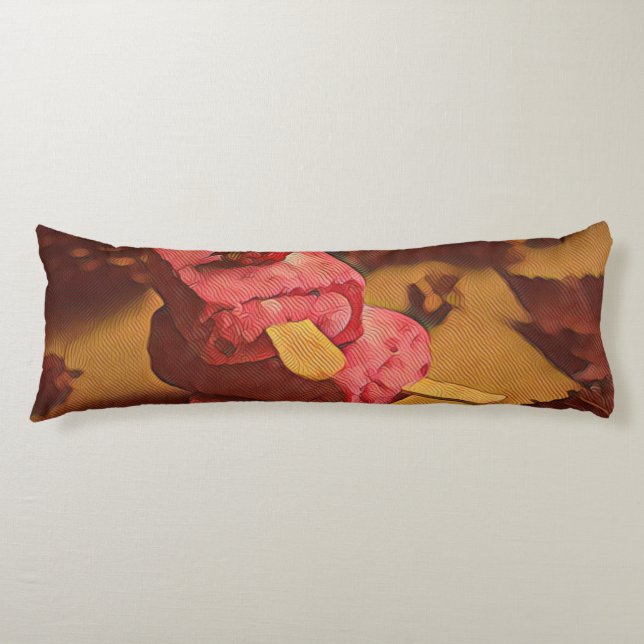Summer ice cream lovers body cushion (Front)